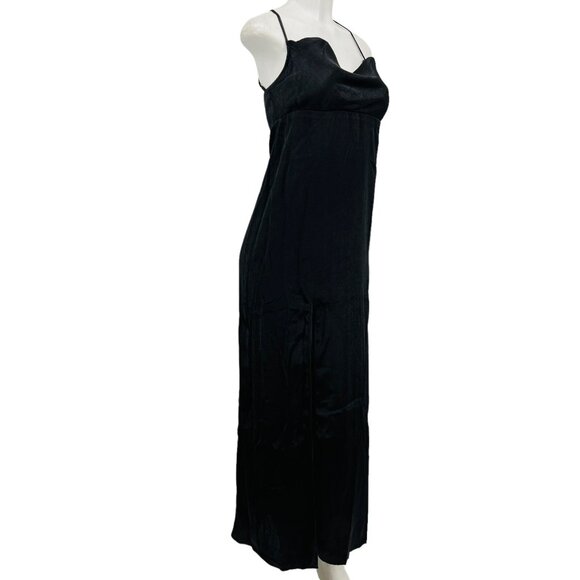 NWT Show Me Your Mumu Women's Winslet Cowl Black Cocktail Party Maxi Dress Small - Picture 4 of 12